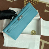 Denim Blue Premium Gold & Silver Hardware Perfect Evening Daily Handbag