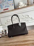 Perfect for Modern Urban Elegance Sleek Ebony With Silver Hardware