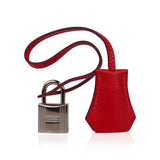 Rouge Casaque Epsom Leather with Palladium Hardware
