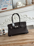 Perfect for Modern Urban Elegance Sleek Ebony With Silver Hardware